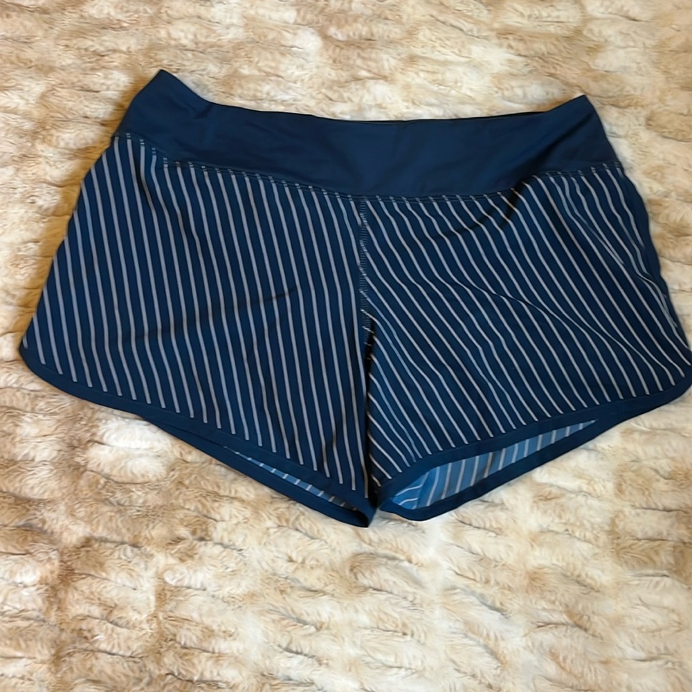 Navy Color Rabbit Running Shorts - image 1
